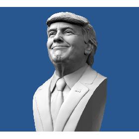 Donald Trump Bust 3D model